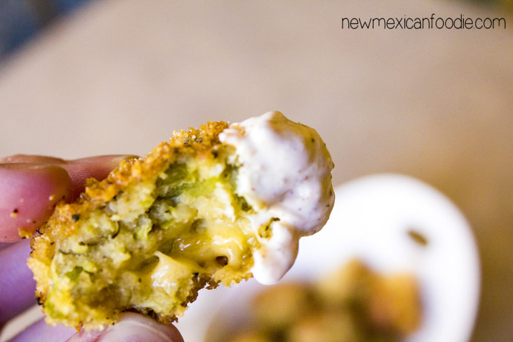 Green Chile and Cheese Appetizer Balls | NewMexicanFoodie.com