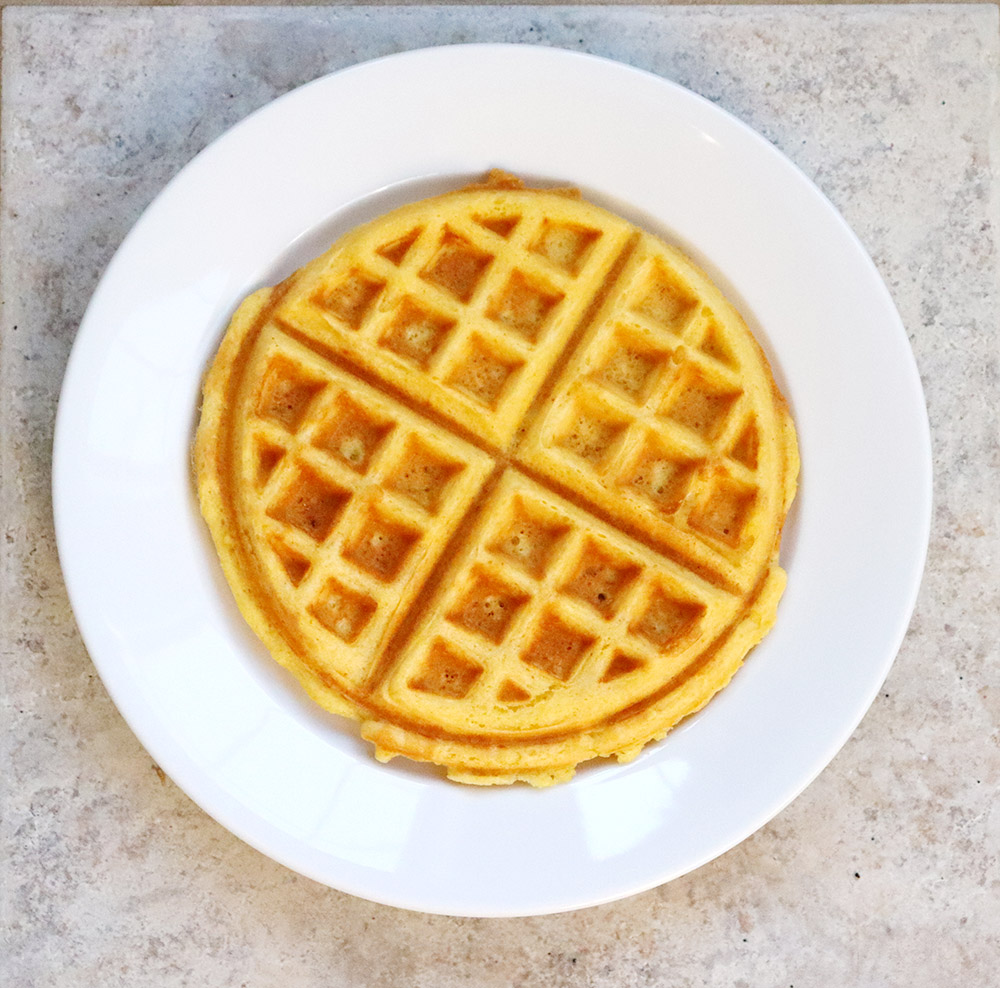 Green Chile Cheese Waffles | New Mexican Foodie