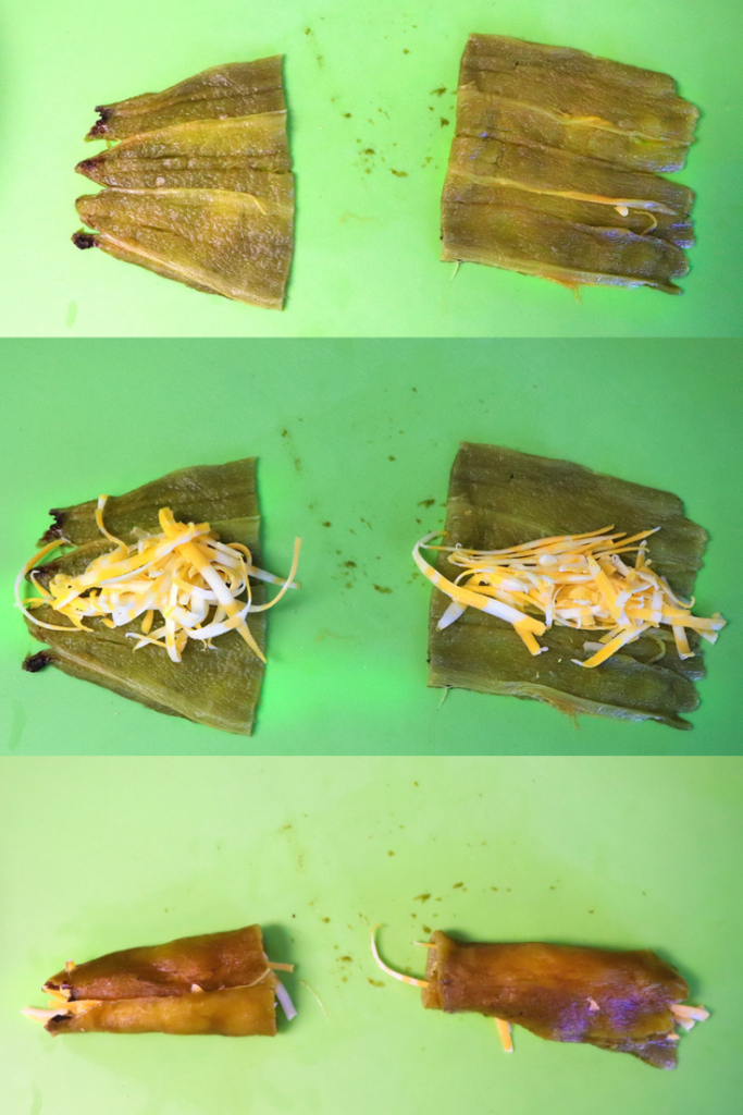 how to stuff a green chile with cheese