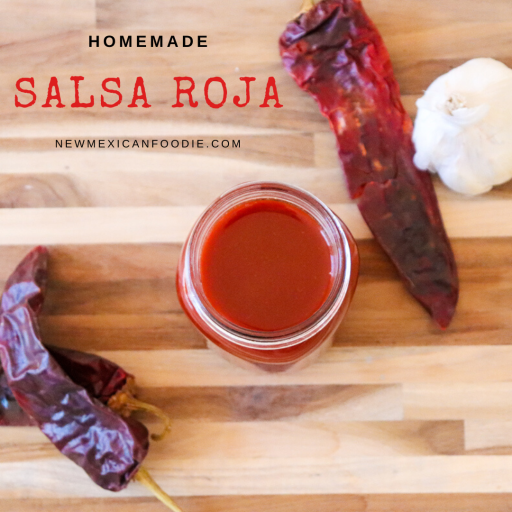Homemade Salsa Roja